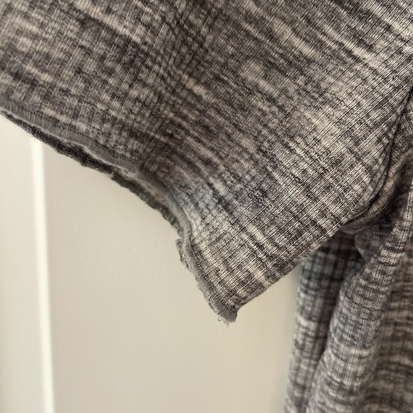 CROP TEE ESSENTIAL/ Cotton Emporium/gray/NWT - Picture 5 of 8